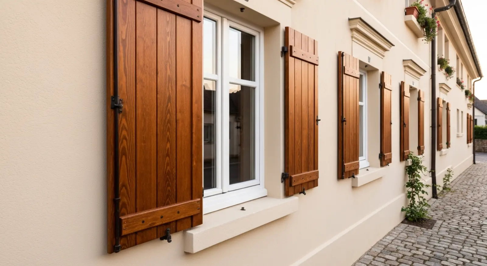 Service : Peinture volets & boiseries